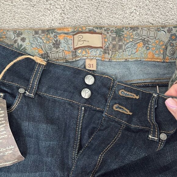 NWT Paige HH Boot Jeans Size 31 - Picture 5 of 15